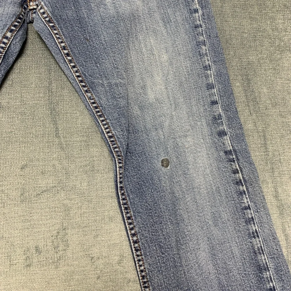 Levi's 559 Jeans Mens 33x30 Blue Denim Frayed Hem Comfort Relaxed Fit Outdoor